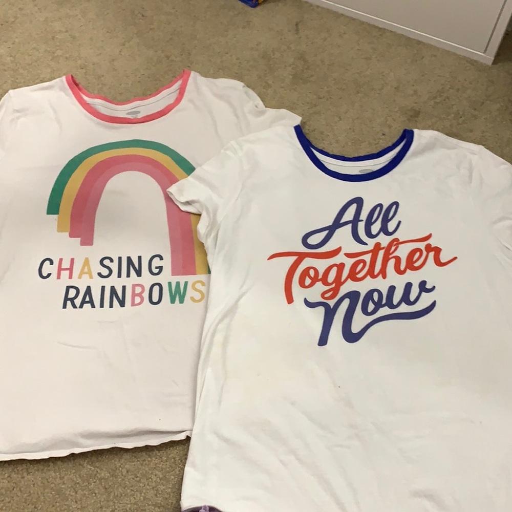 Old navy girls graphic tees